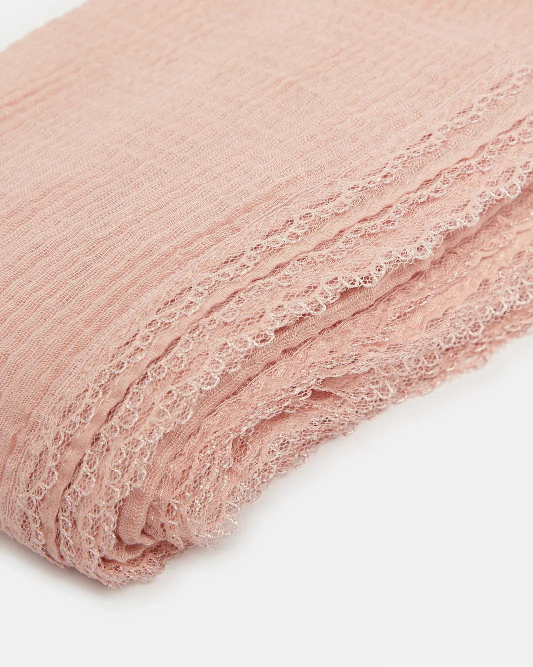 Women Pink Scarf With Tassels sold by Redtag product image thumbnail 4