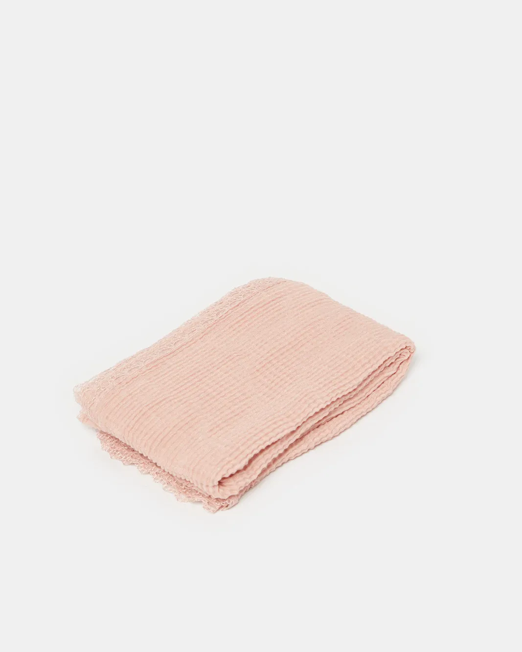 Women Pink Scarf With Tassels sold by Redtag product image thumbnail 2