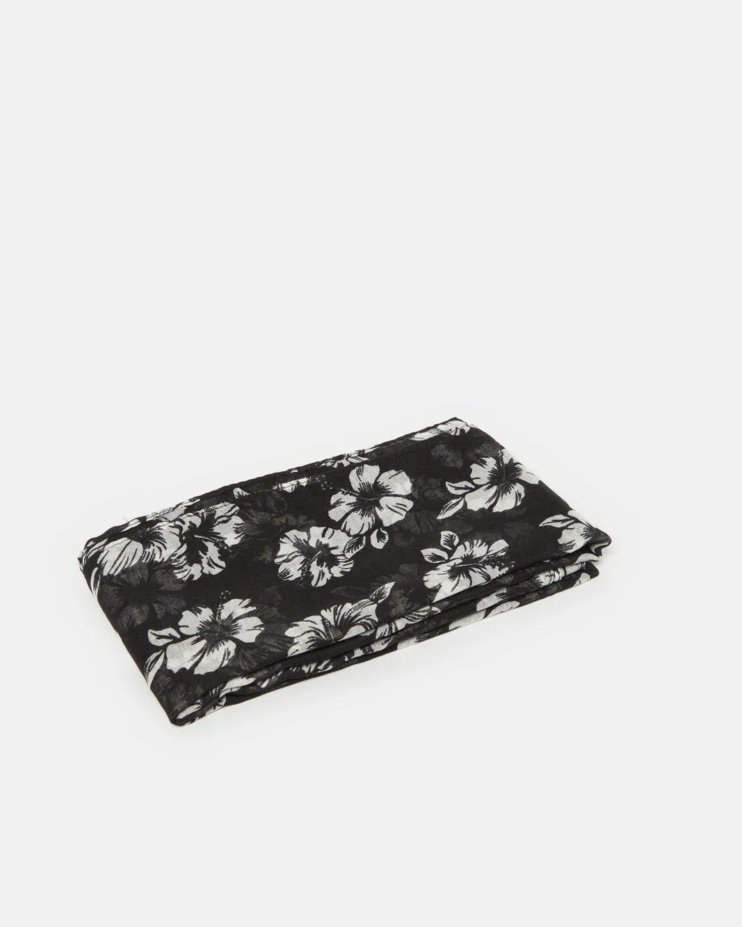 Women Black Printed Scarf sold by Redtag product image thumbnail 2