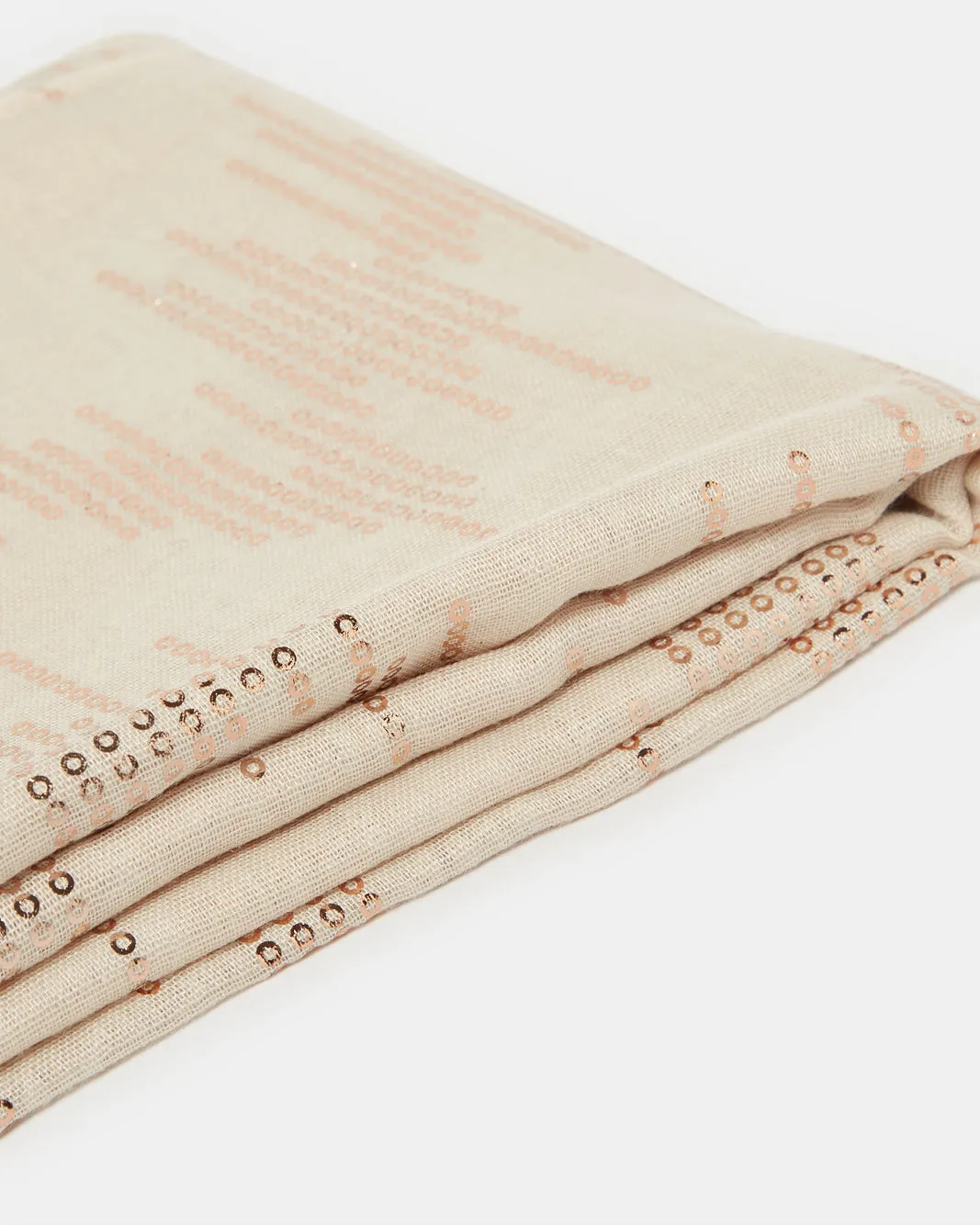 Women Beige  Printed Scarf sold by Redtag product image thumbnail 3