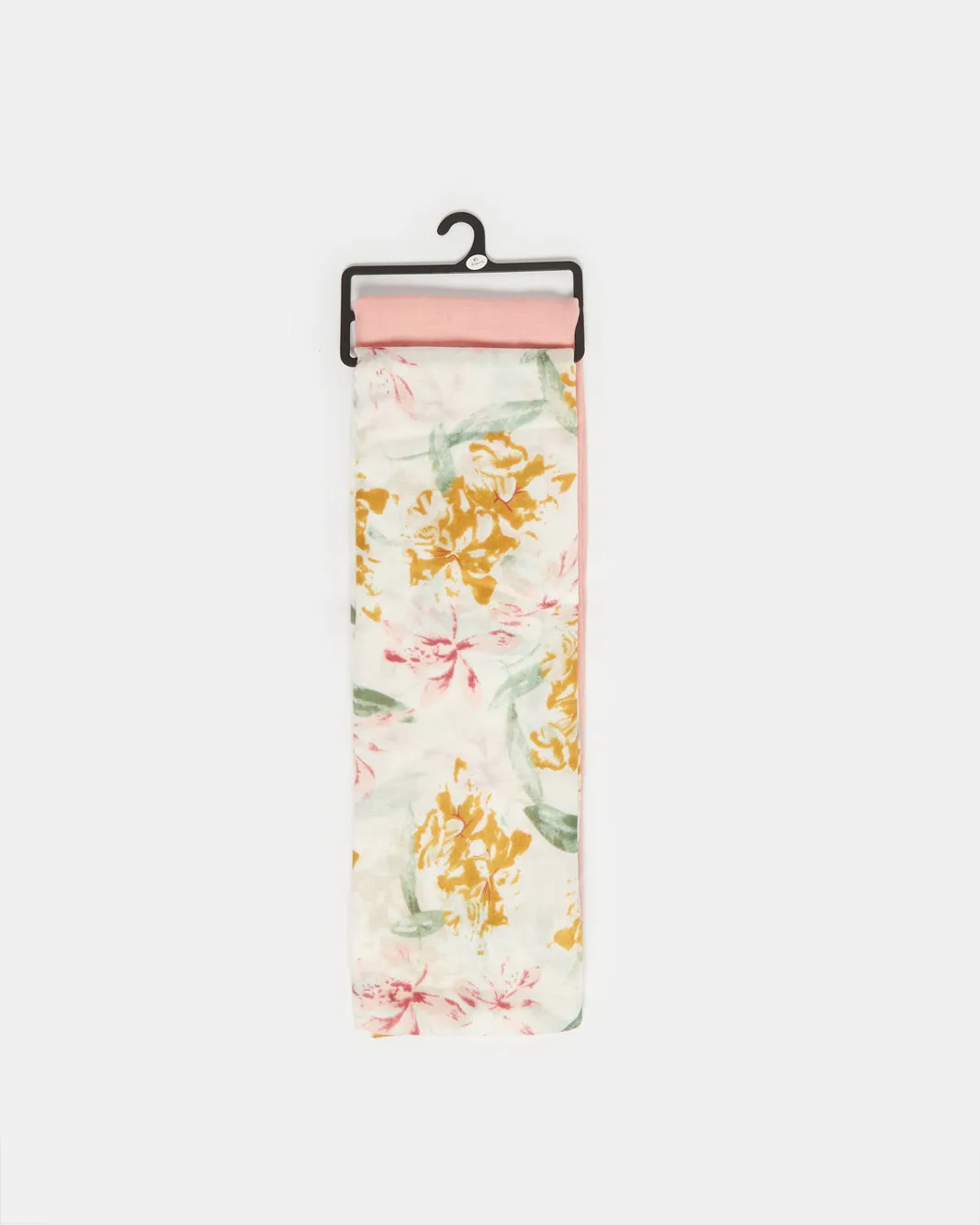 Women Pink And White Scarves Set of (2 Piece) sold by Redtag