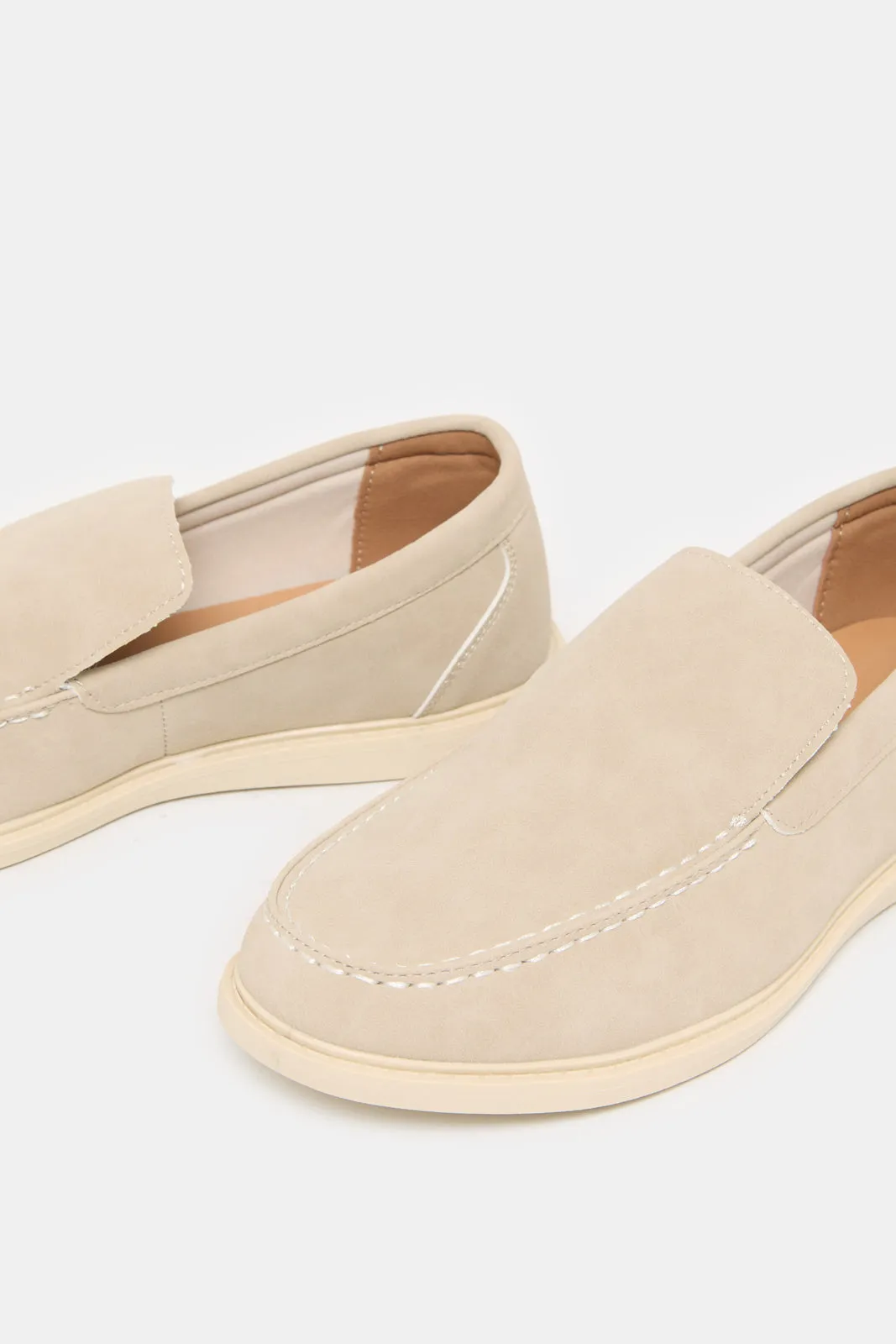 Senior Boys Beige Plain Loafer sold by Redtag product image thumbnail 3