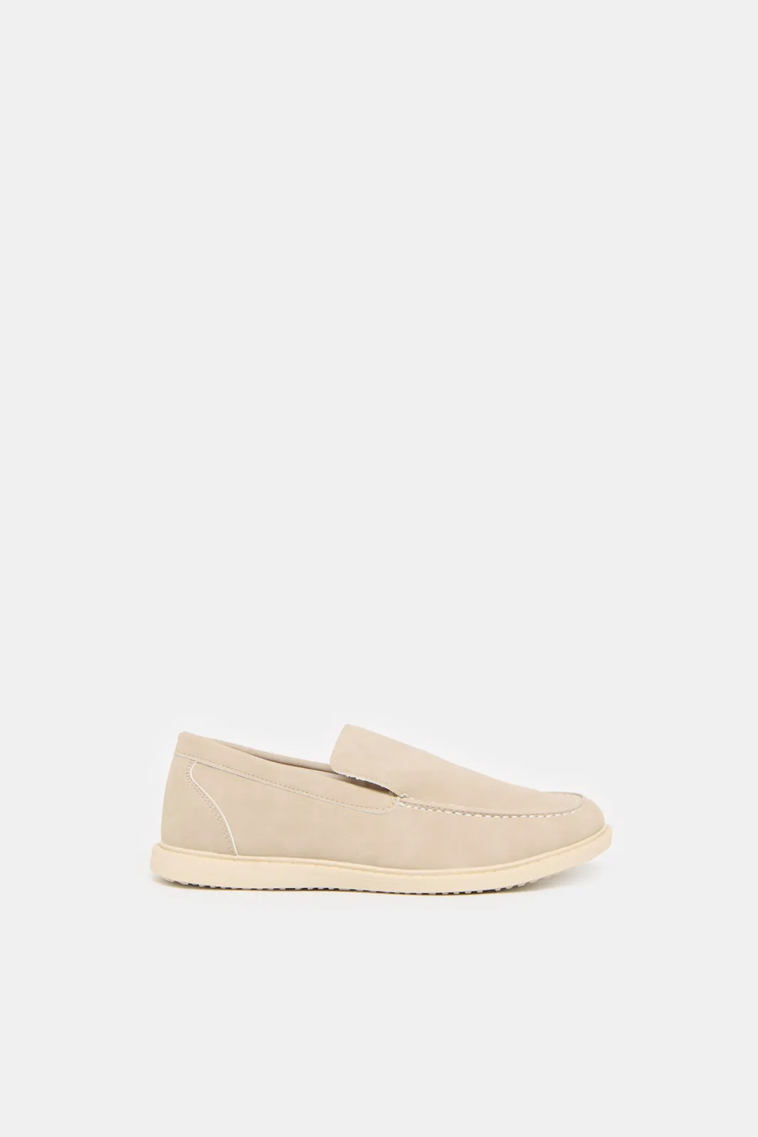 Senior Boys Beige Plain Loafer sold by Redtag