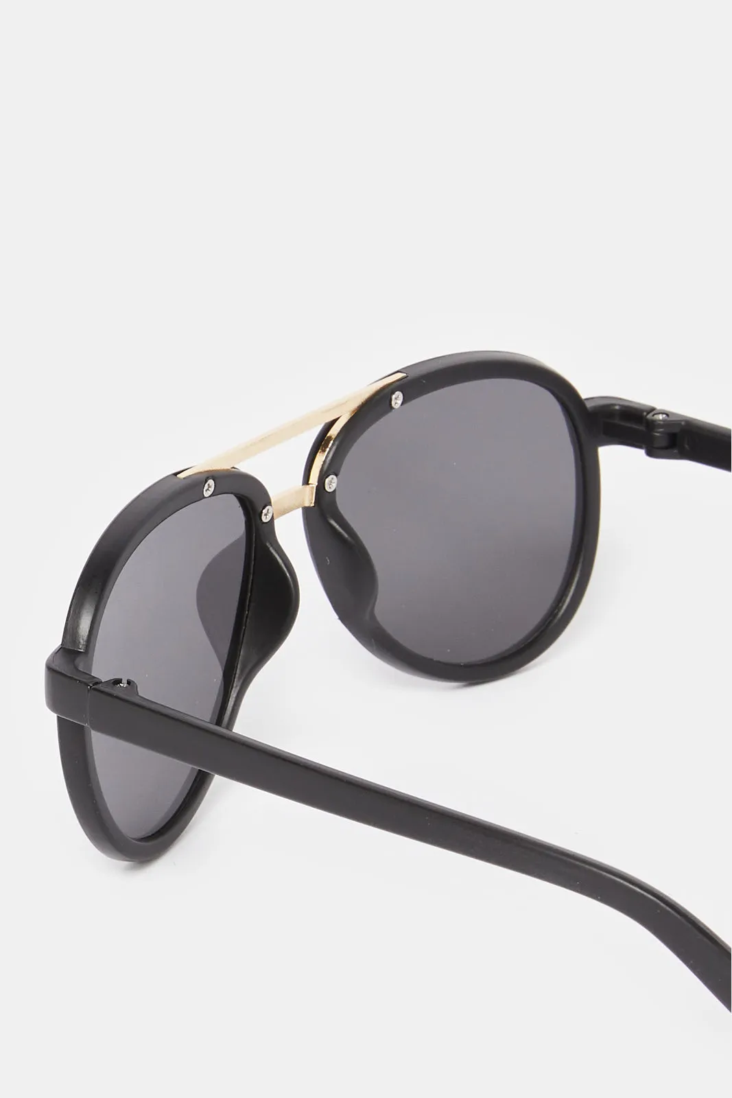 Boys Black Aviator Sunglasses sold by Redtag product image thumbnail 2