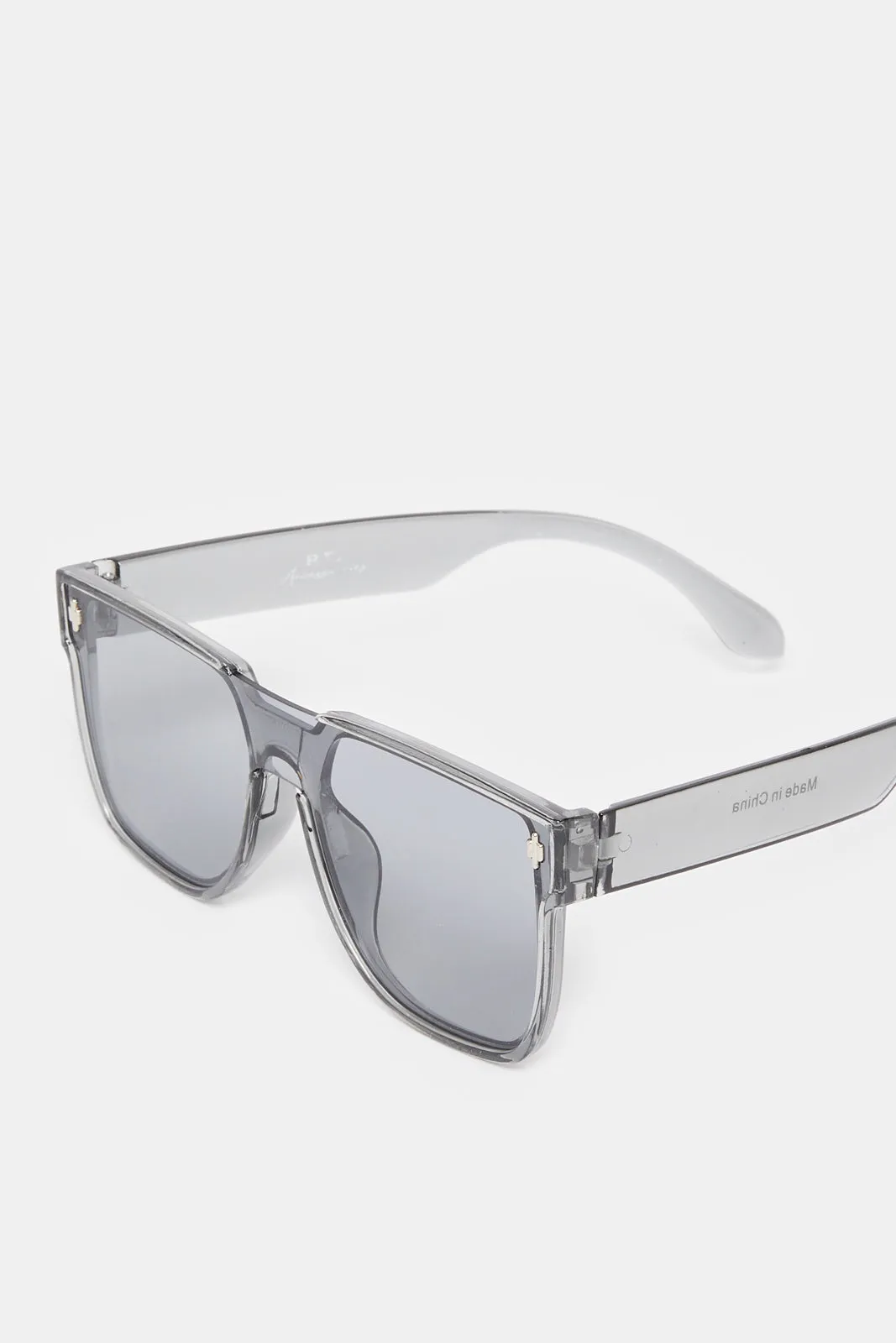 Men Grey Wayfarer Sunglasses sold by Redtag product image thumbnail 3