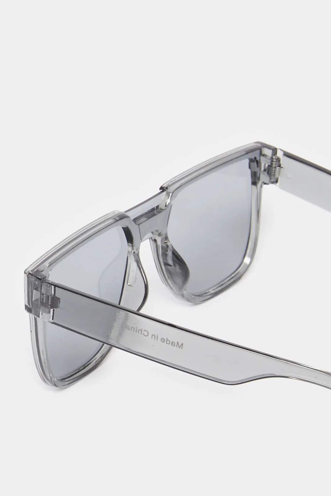 Men Grey Wayfarer Sunglasses sold by Redtag product image thumbnail 2