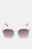 Women Gold Oversize Sunglasses sold by Redtag