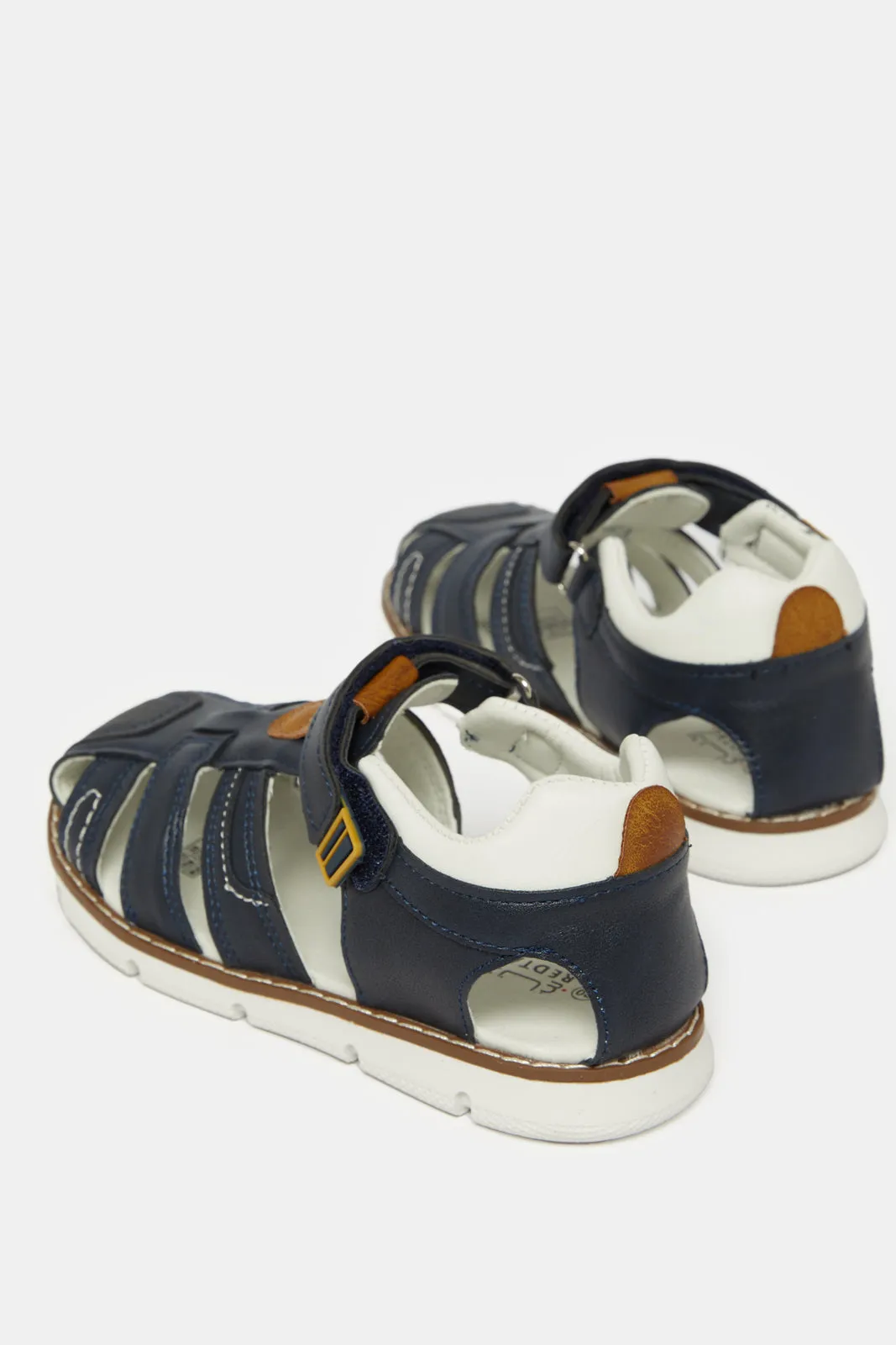 Boys Navy Fisherman Sandals sold by Redtag product image thumbnail 4