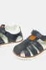 Boys Navy Fisherman Sandals sold by Redtag