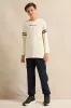 Senior Boys Navy Cargo Jogger sold by Redtag