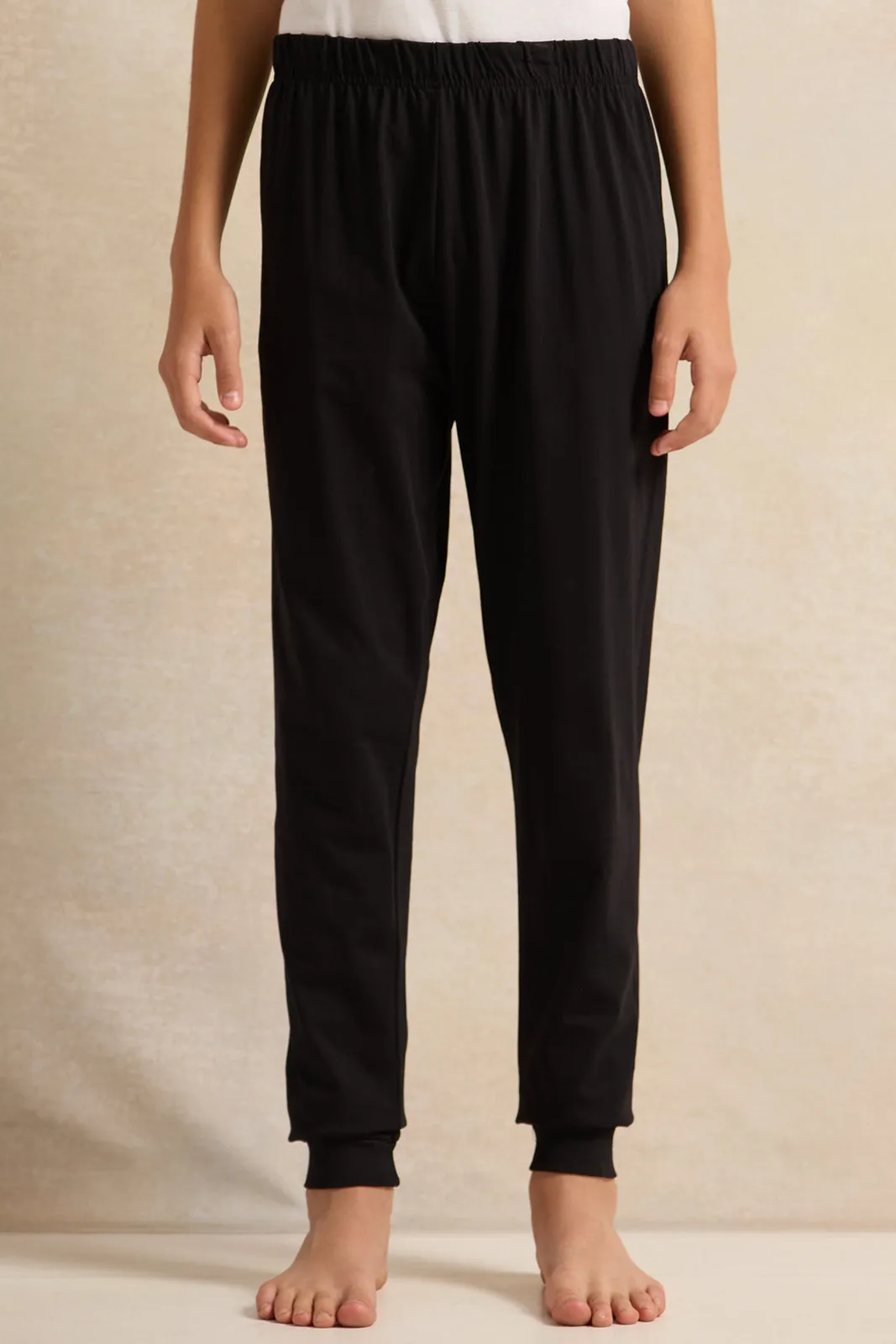 Senior Boys Mint And Black Printed Pyjama Set (2 Piece) sold by Redtag product image thumbnail 2