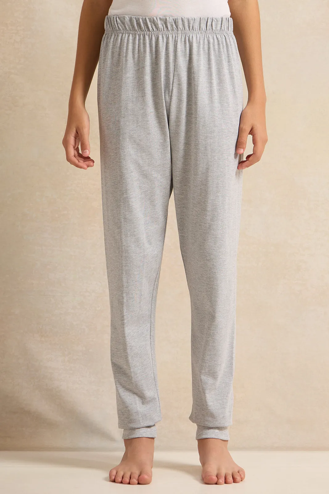 Senior Boys White And Grey Printed Pyjama Set (2 Piece) sold by Redtag product image thumbnail 3