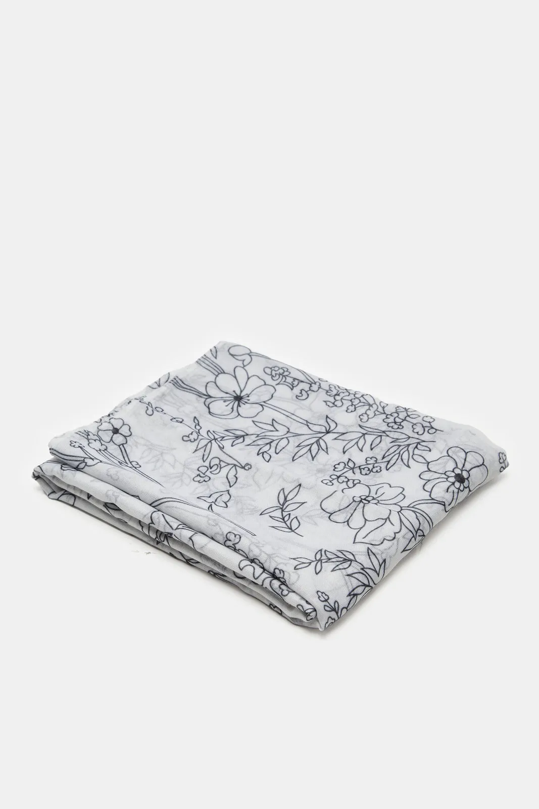 Women Multicolor Floral Printed Scarf sold by Redtag product image thumbnail 2