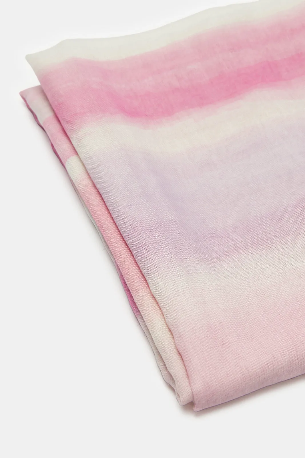 Women Pink Printed Scarf sold by Redtag product image thumbnail 3