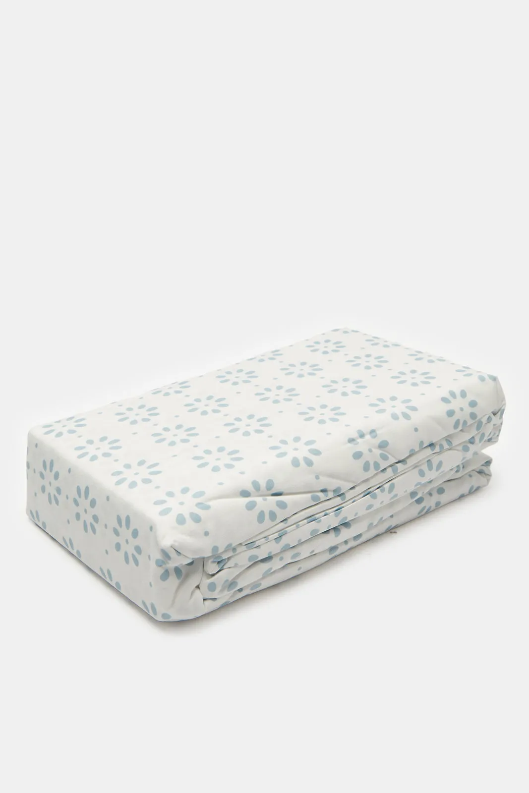 Teal 2 Piece Abstract Printed Flat Sheet (Single Size) sold by Redtag product image thumbnail 2