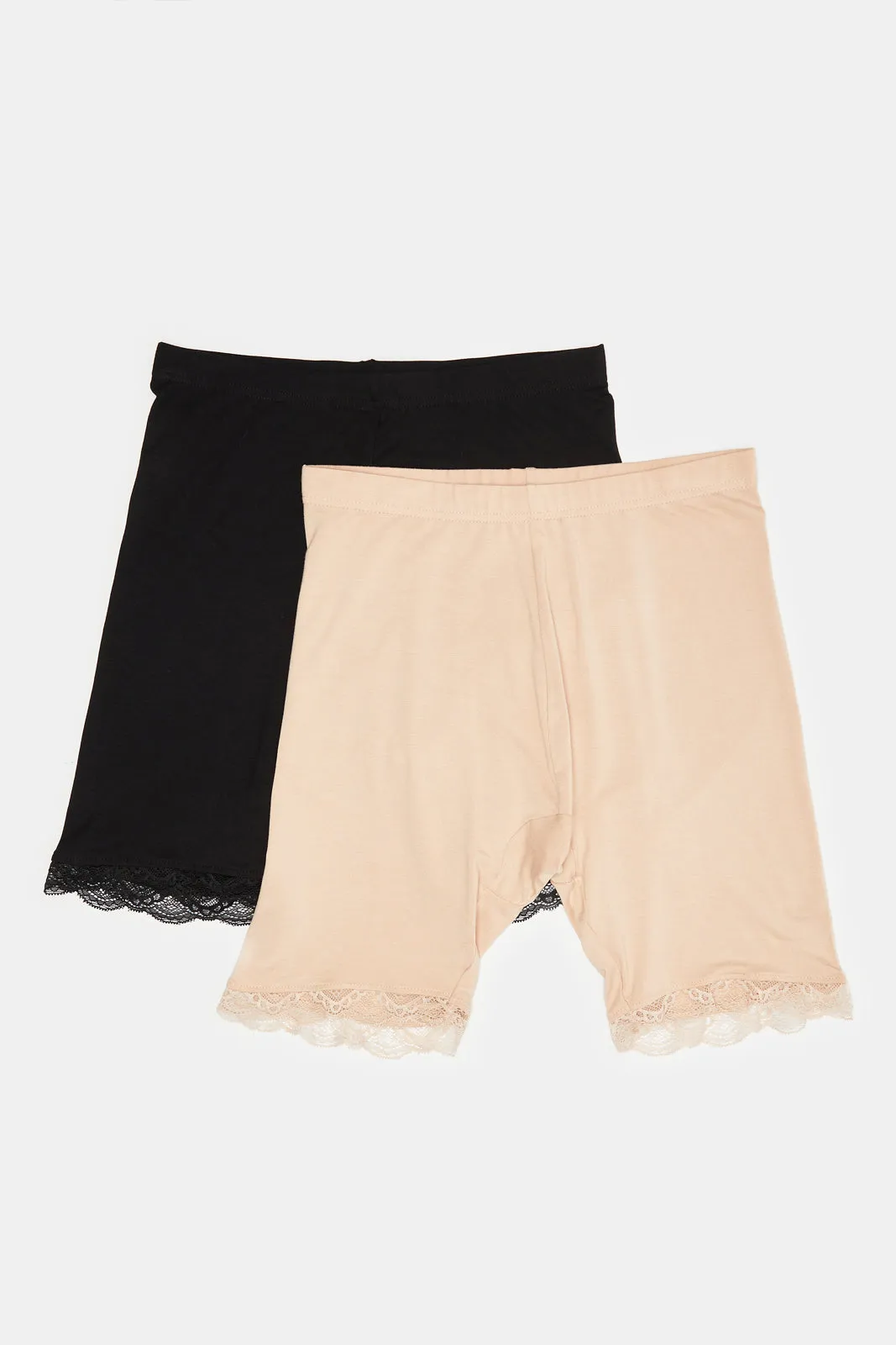 Women Black And Beige Comfort Short Set (2 Piece) sold by Redtag product image thumbnail 5