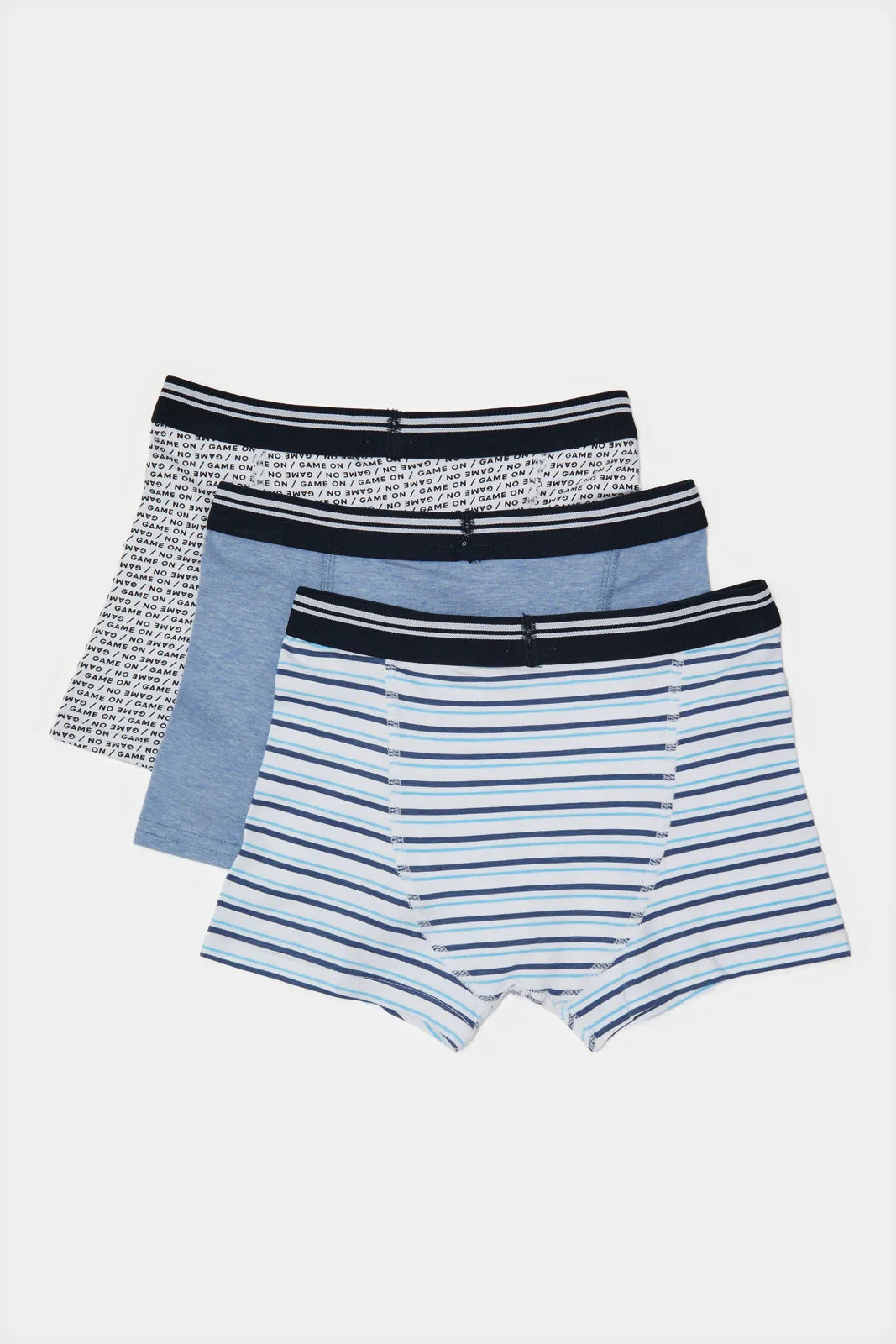 Boys Assorted Boxer Brief Set (Pack of 3) sold by Redtag product image thumbnail 2
