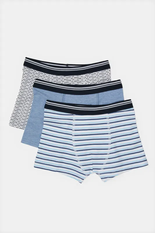 Boys Assorted Boxer Brief Set (Pack of 3) sold by Redtag