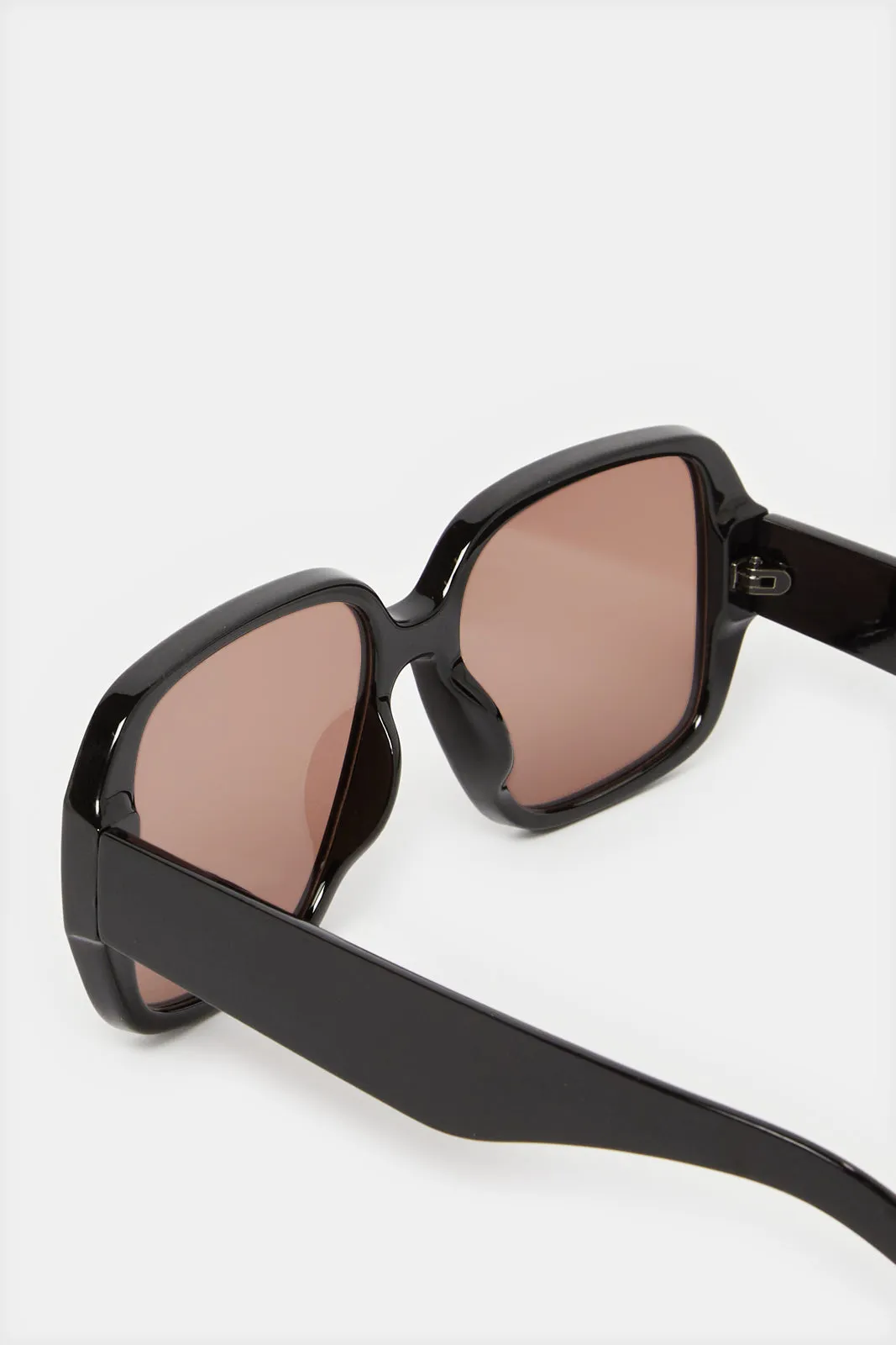 Women Black Oversize Sunglasses sold by Redtag product image thumbnail 2
