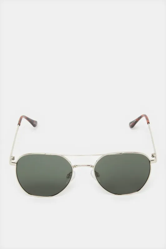 Men Black Round Sunglasses sold by Redtag