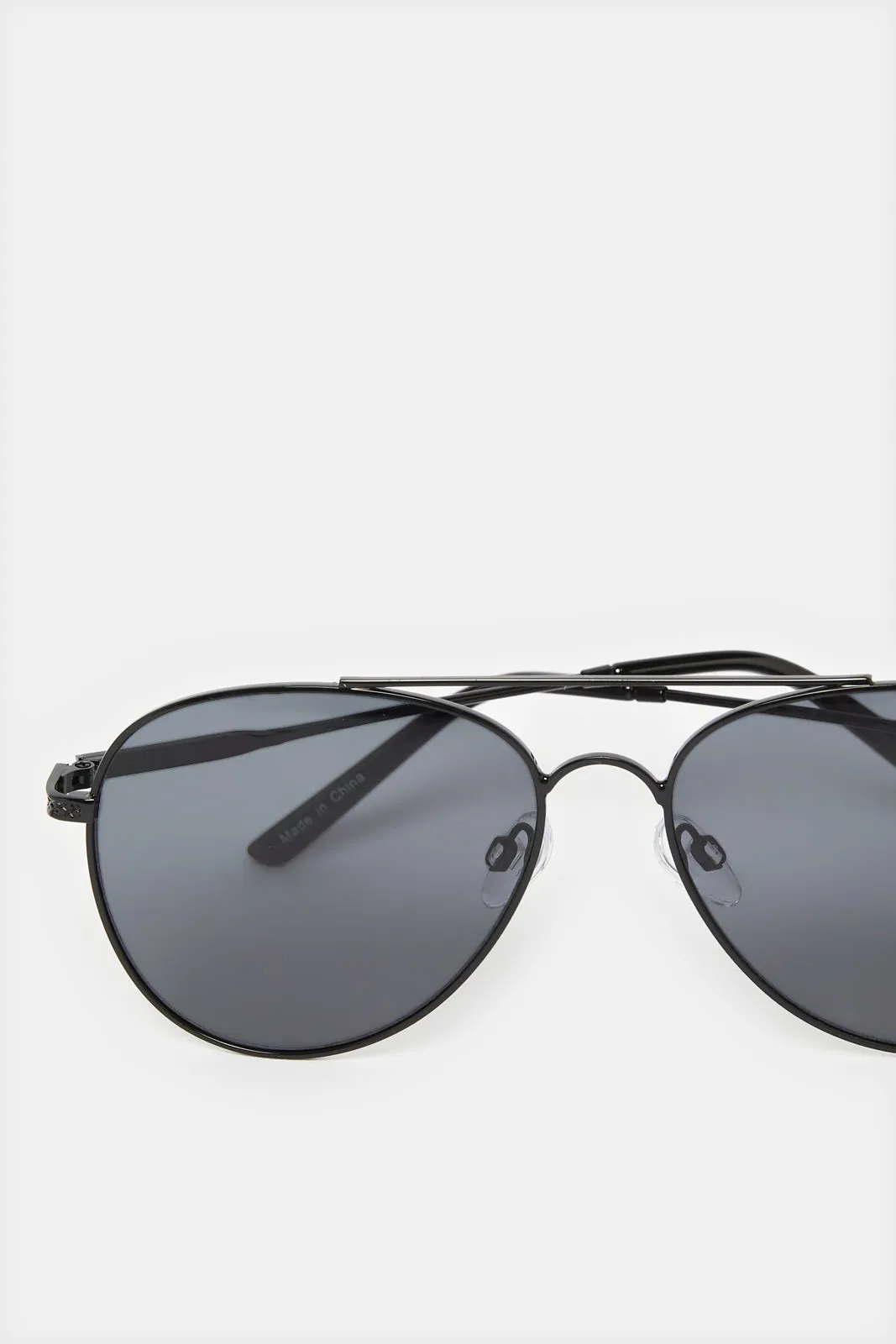 Men Black Aviator Sunglasses sold by Redtag product image thumbnail 4