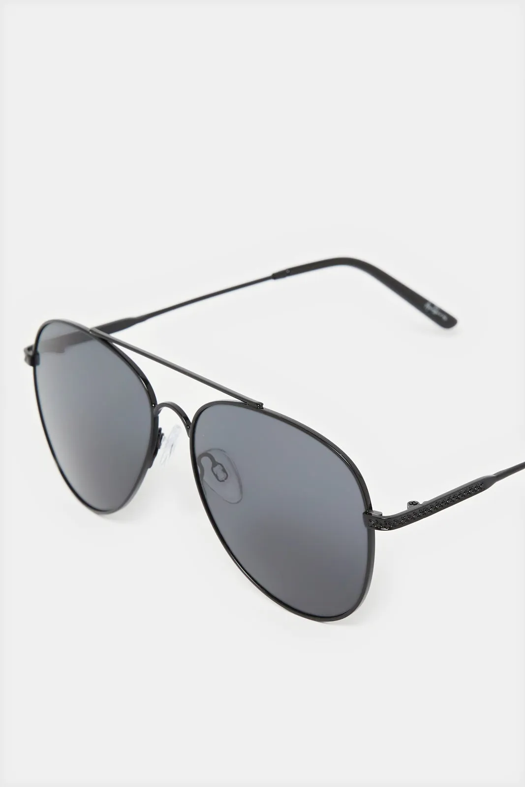 Men Black Aviator Sunglasses sold by Redtag product image thumbnail 3