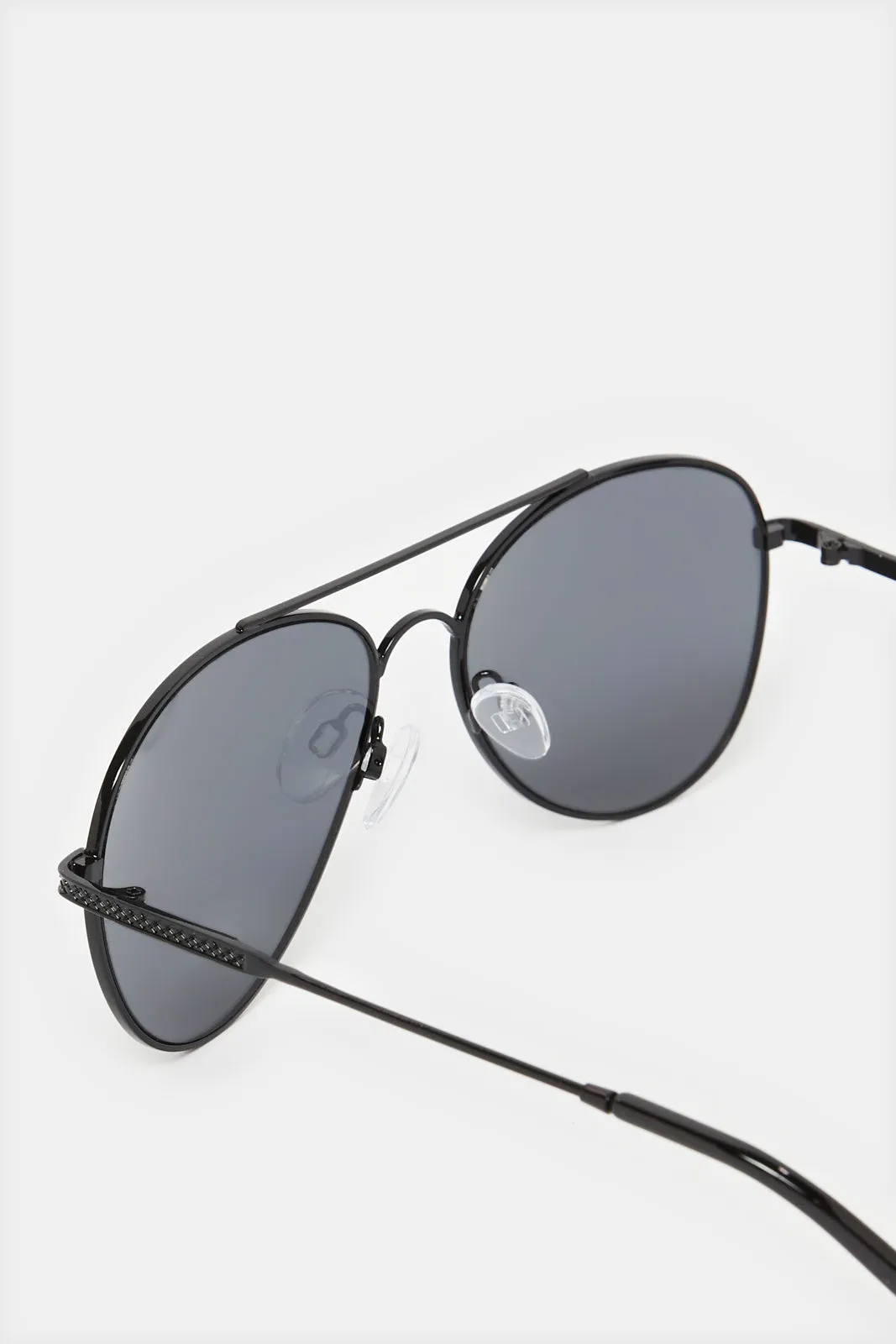 Men Black Aviator Sunglasses sold by Redtag product image thumbnail 2