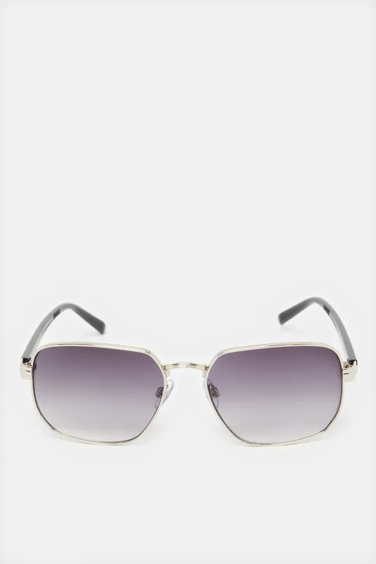 Men Black Wayfarer Sunglasses sold by Redtag