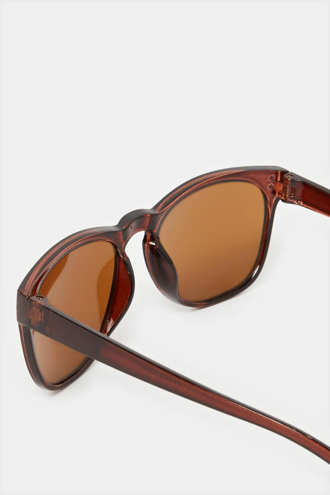 Men Brown Wayfarer Sunglasses sold by Redtag product image thumbnail 2