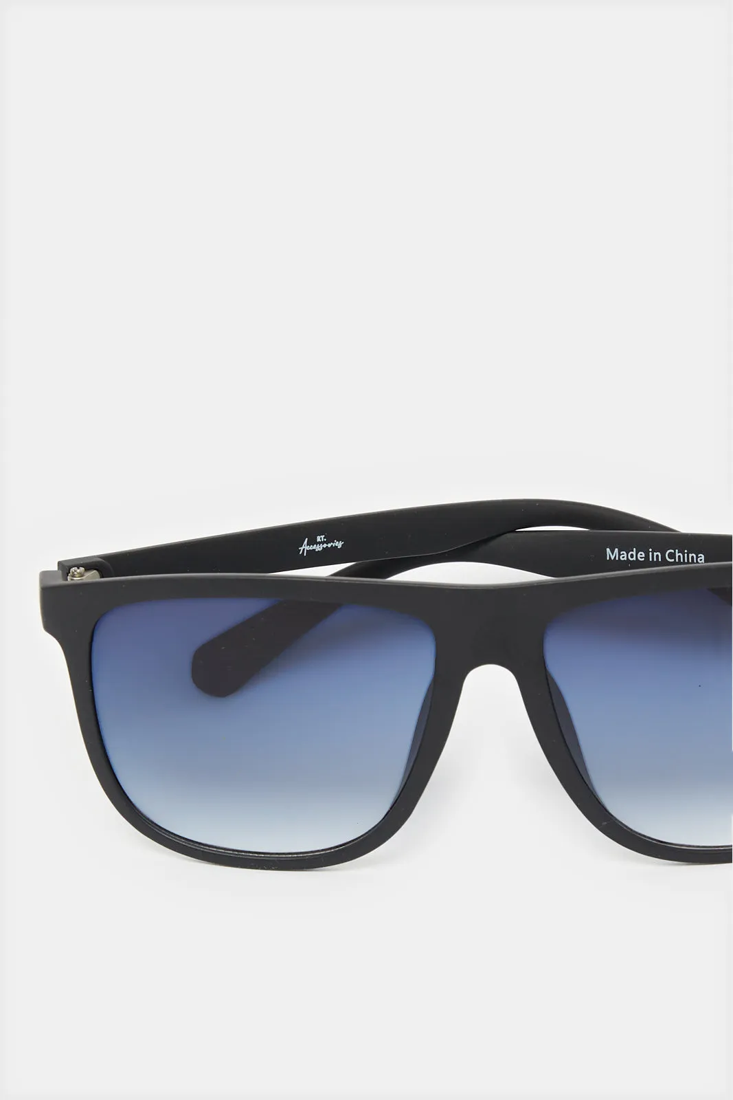 Men Black Wayfarer Sunglasses sold by Redtag product image thumbnail 4