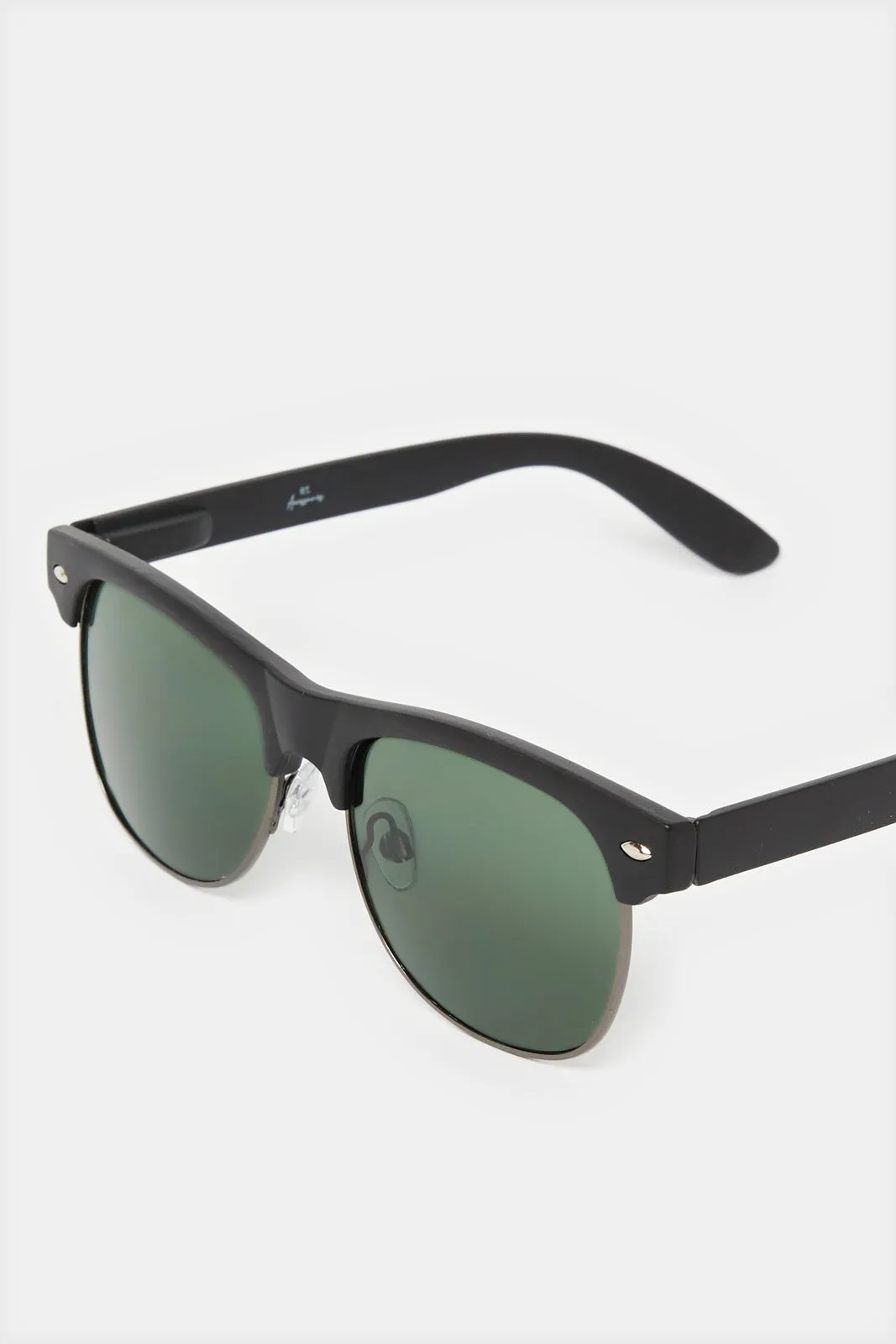 Men Black Round Sunglasses sold by Redtag product image thumbnail 3