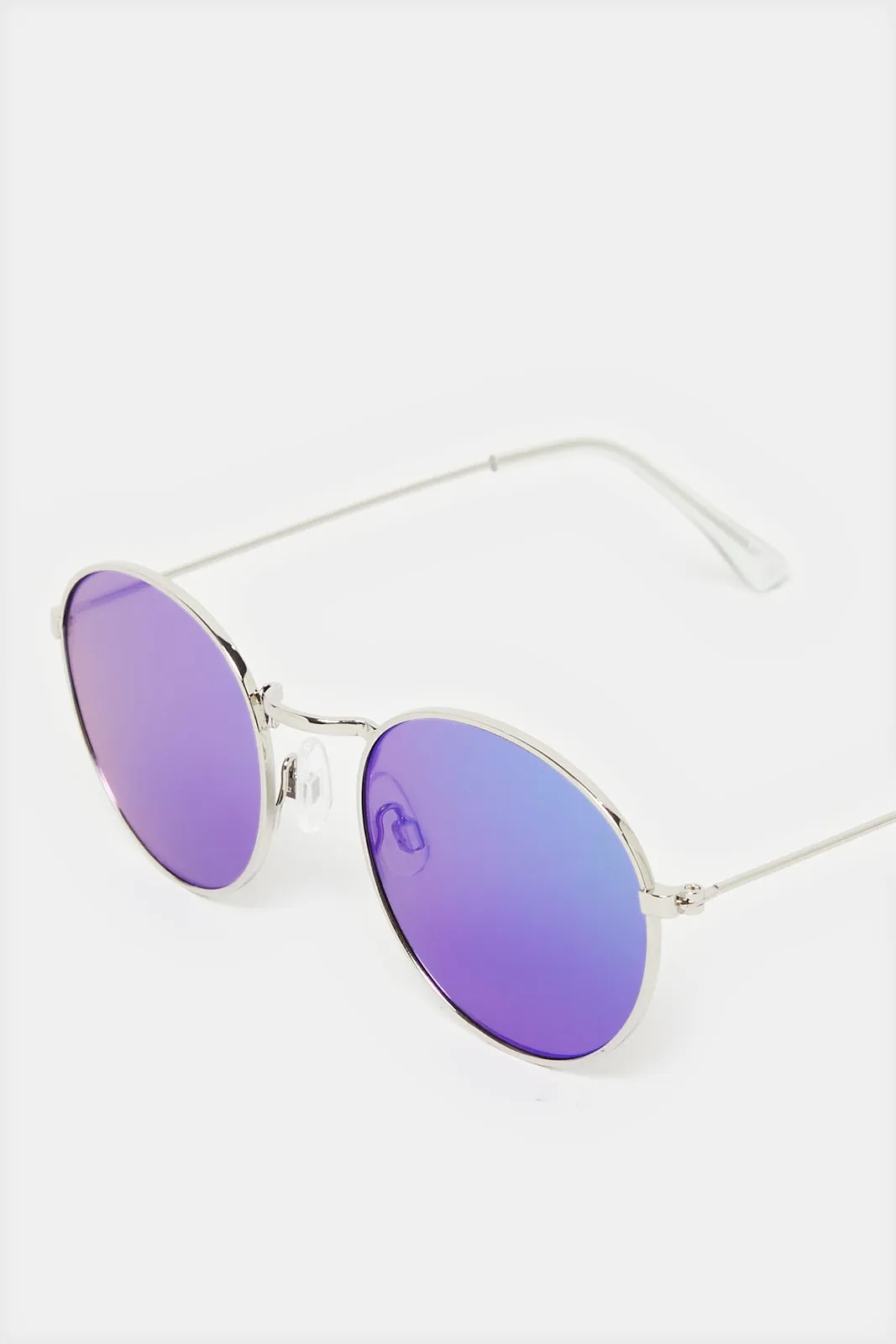 Boys Silver Round Sunglasses sold by Redtag product image thumbnail 3