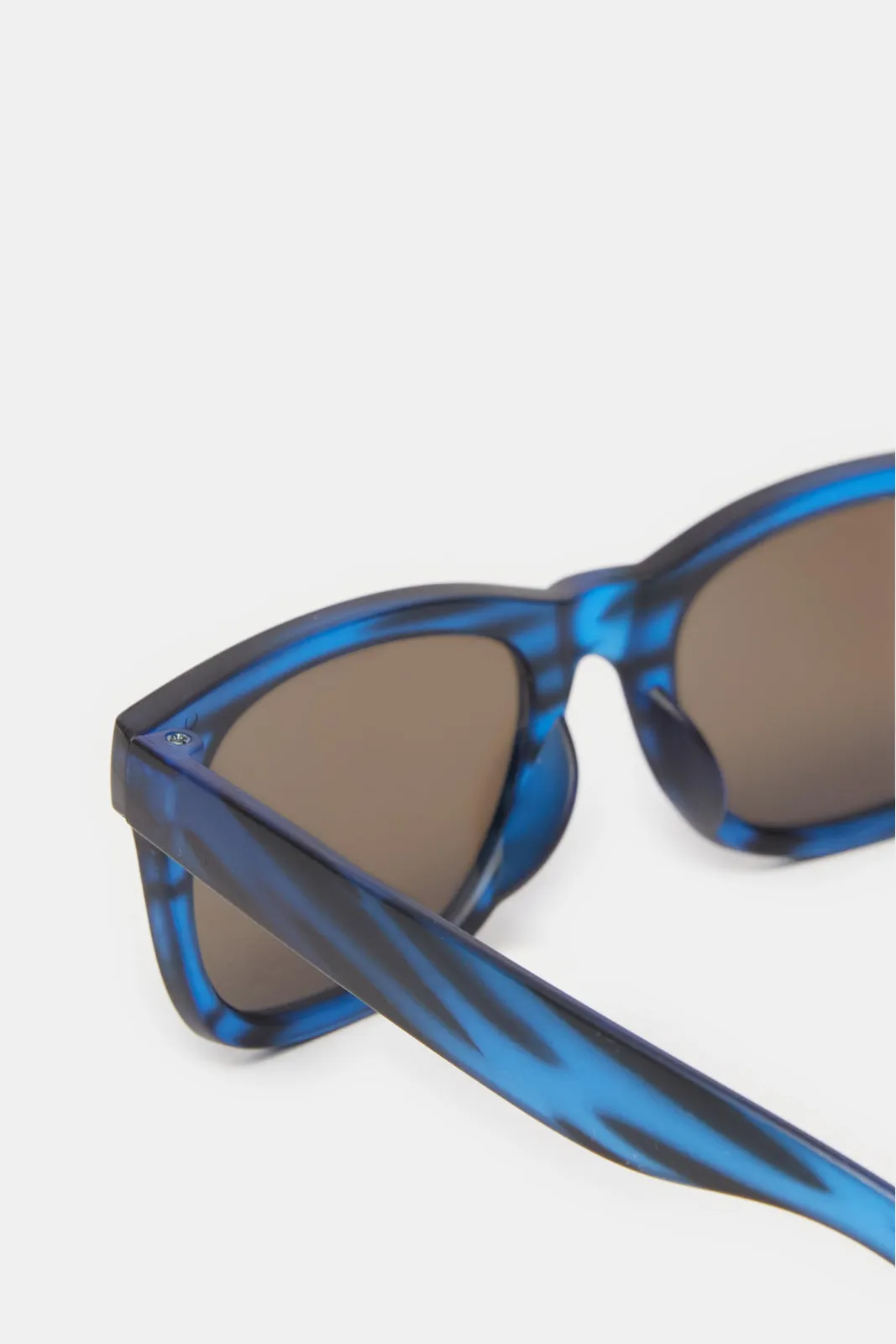 Boys Blue Printed Wayfarer Sunglasses sold by Redtag product image thumbnail 2