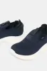 Boys Navy Knitted Slip-On Sneakers sold by Redtag