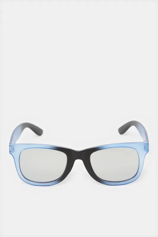 Boys Blue ِAnd Black Wayfarer Sunglasses sold by Redtag