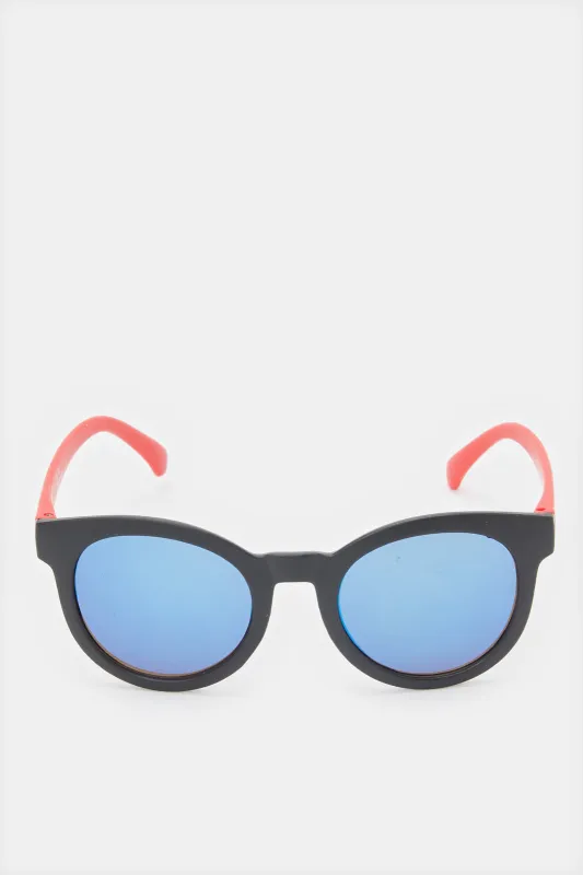 Boys Red Wayfarer Sunglasses sold by Redtag