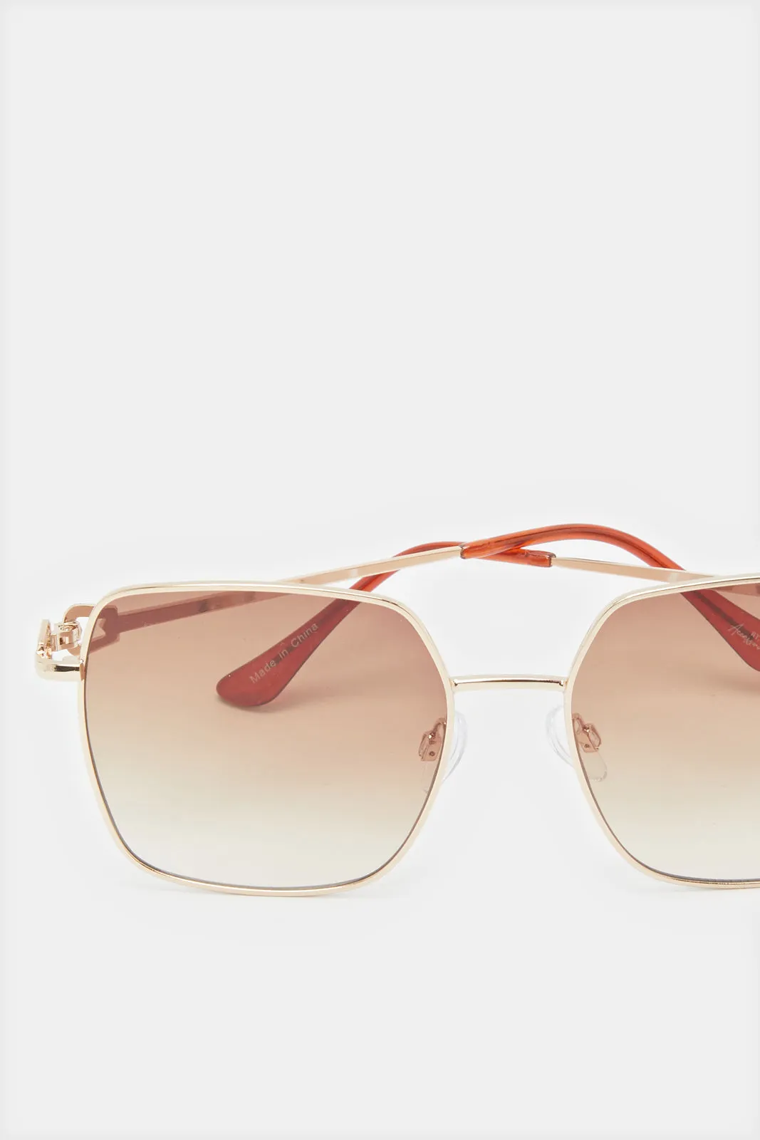 Women Brown Oversize Sunglasses sold by Redtag product image thumbnail 4