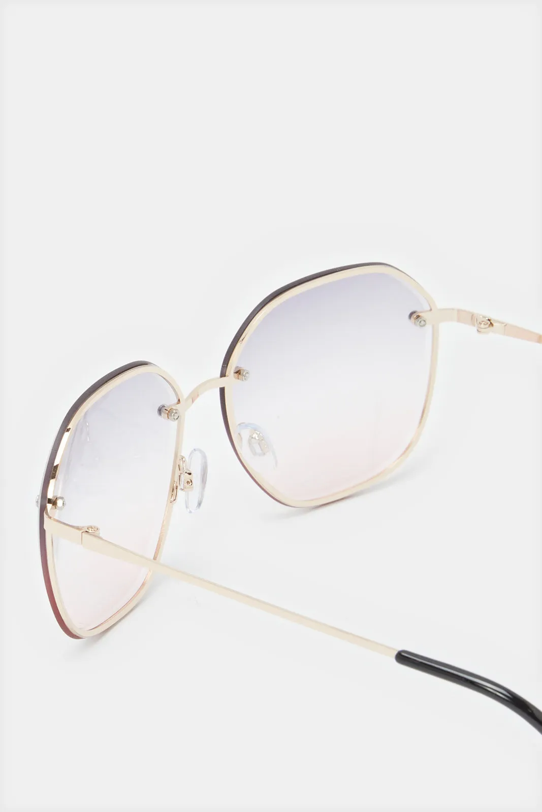 Women Blue Oversize Sunglasses sold by Redtag product image thumbnail 2