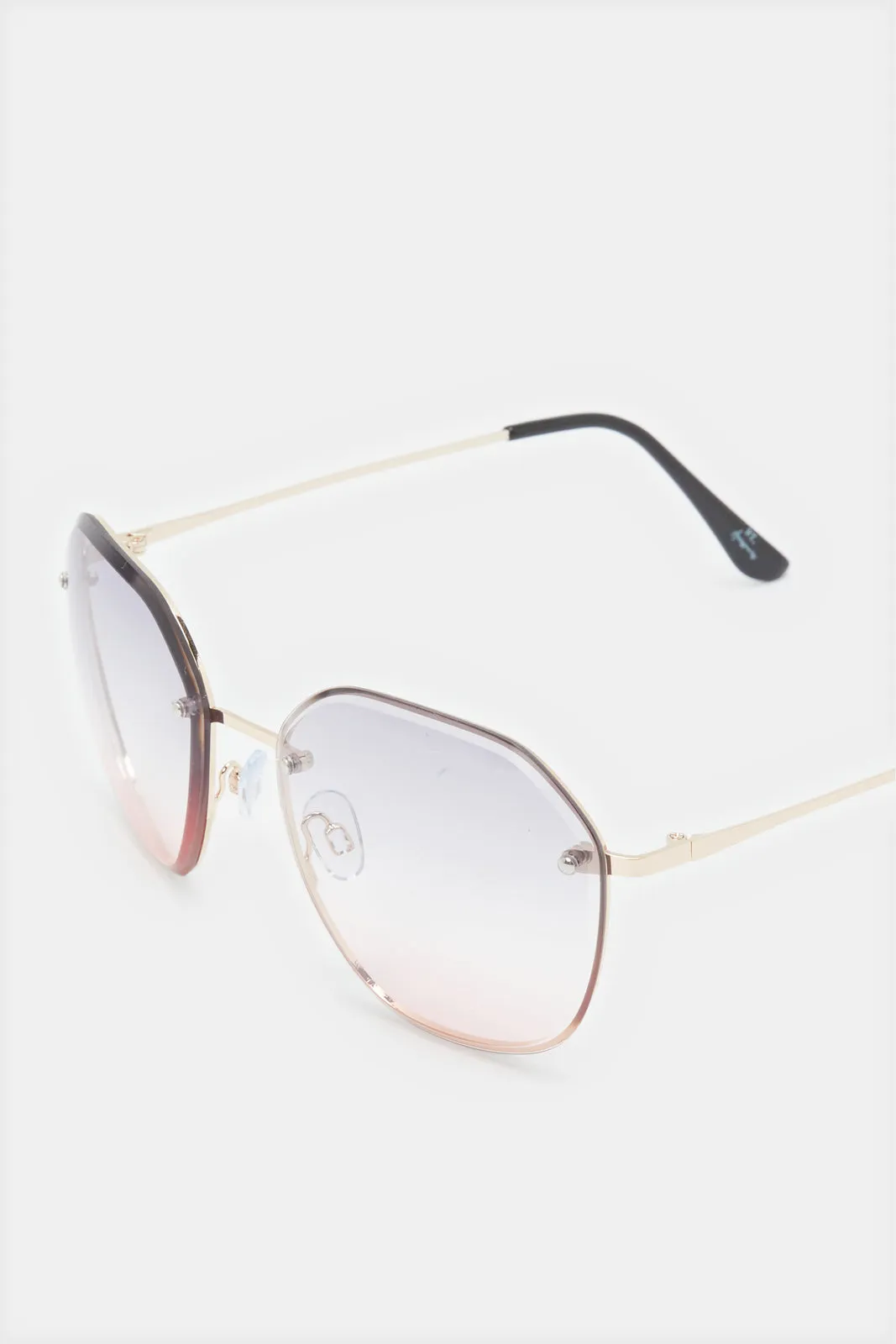 Women Blue Oversize Sunglasses sold by Redtag product image thumbnail 3