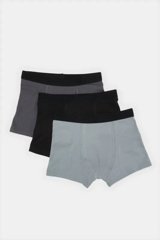 Boys Assorted  Boxer Set (Pack of 3) sold by Redtag