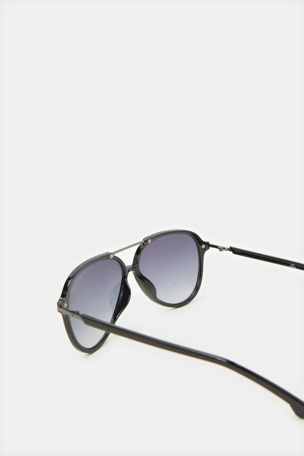 Men Black Aviator Sunglasses sold by Redtag product image thumbnail 2