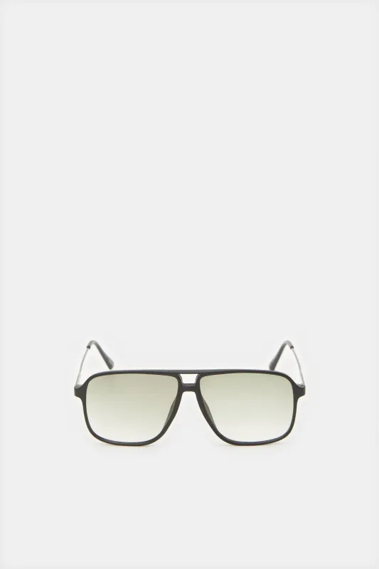 Men Green Aviator Sunglasses sold by Redtag