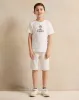 Boys White KSA Foundation Day Print T-Shirt sold by Redtag