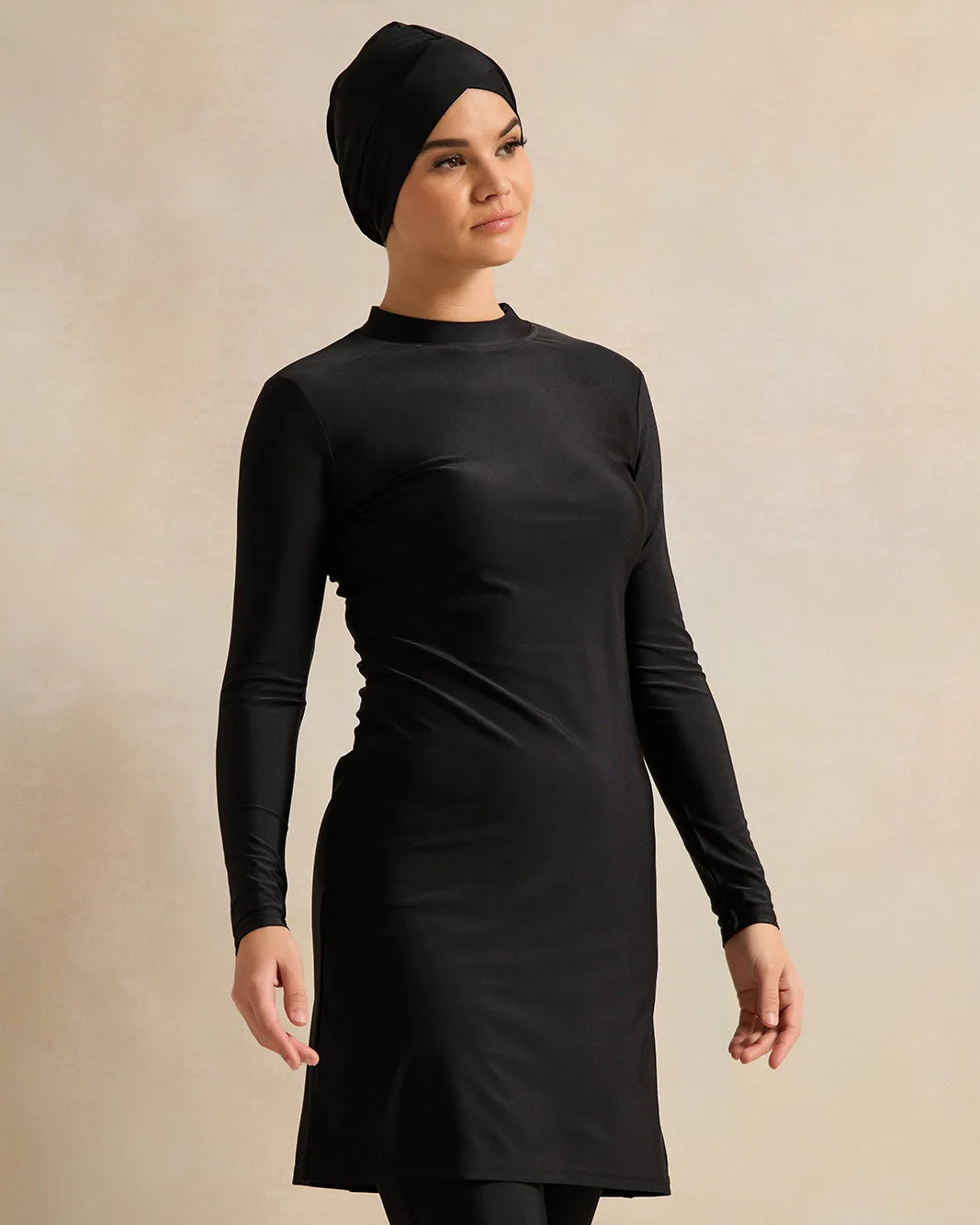 Women Black Burkini Set (3 Piece) sold by Redtag product image thumbnail 2