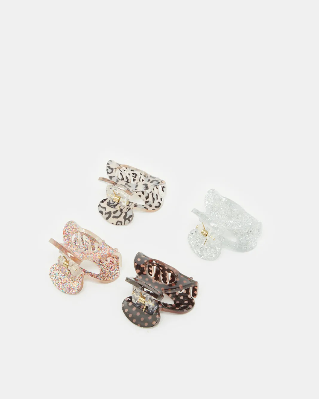 Women Assorted Printed Hair Claw (4 Piece) sold by Redtag product image thumbnail 2