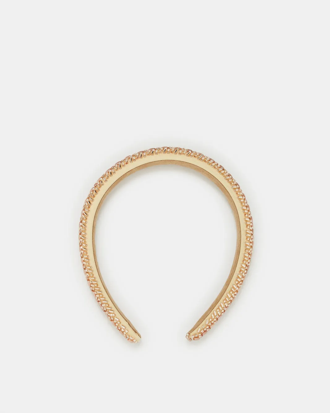 Women Gold Embellished Headband sold by Redtag