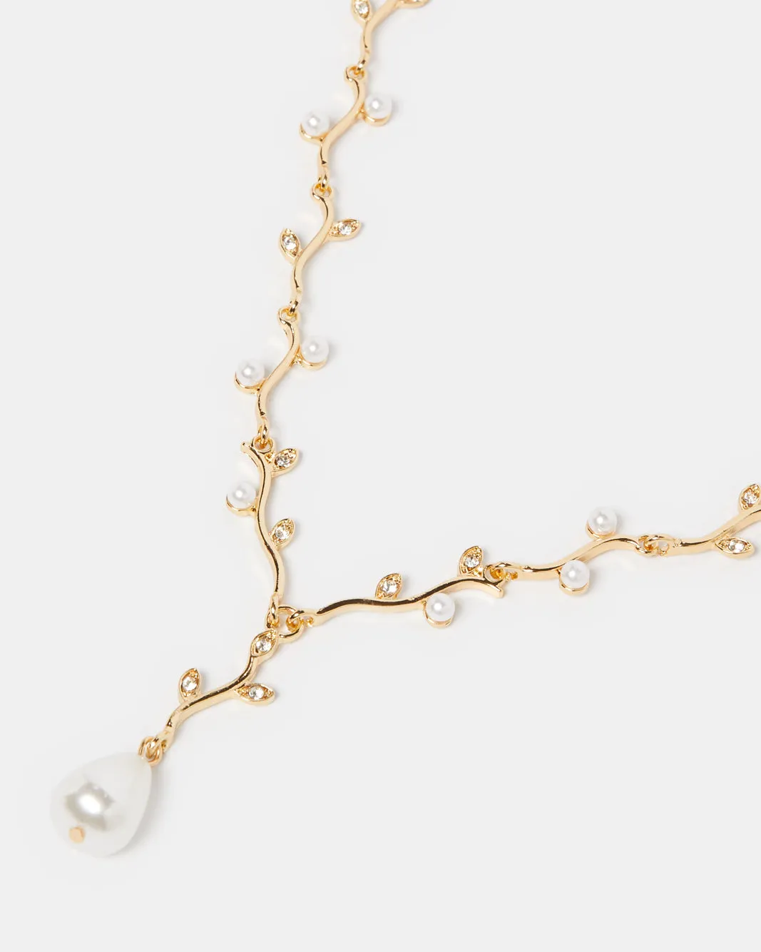 Women Gold Embellished Necklace Set (3 Piece) sold by Redtag product image thumbnail 2