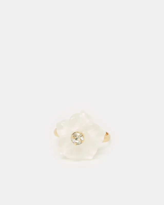 Women Gold Embellished Ring sold by Redtag