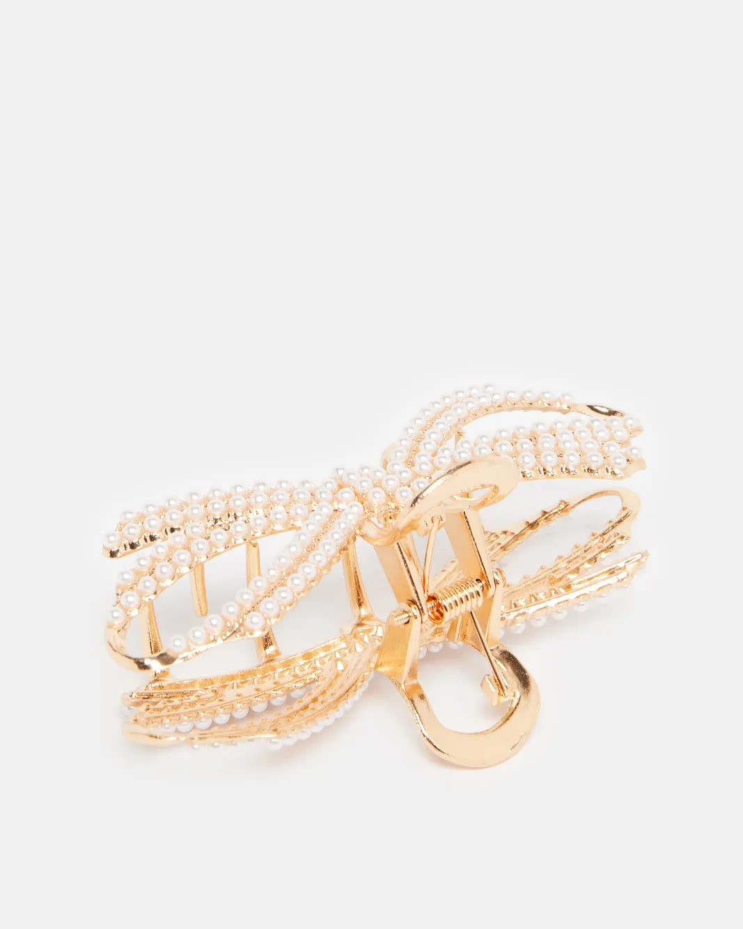 Women Gold Embellished Hair Claw sold by Redtag product image thumbnail 2