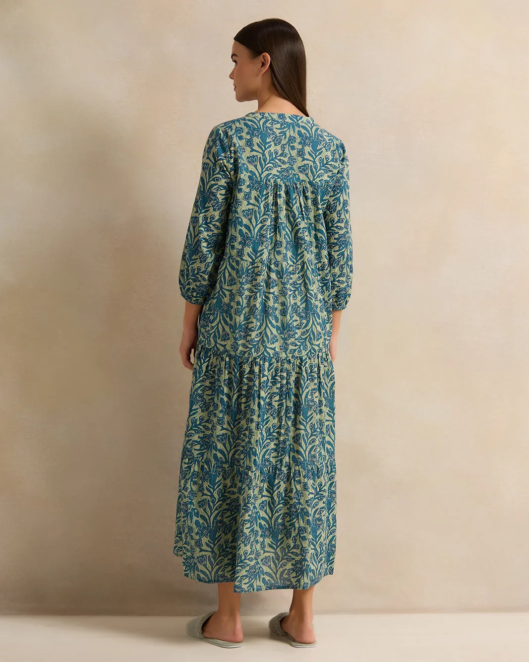 Women Green Printed Nightgown sold by Redtag product image thumbnail 3